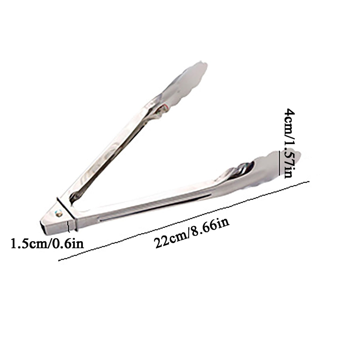 Zeceouar Items for Home Stainless Steel Barbecue Clip Kitchen Household Baked Food Clip Bread Clip