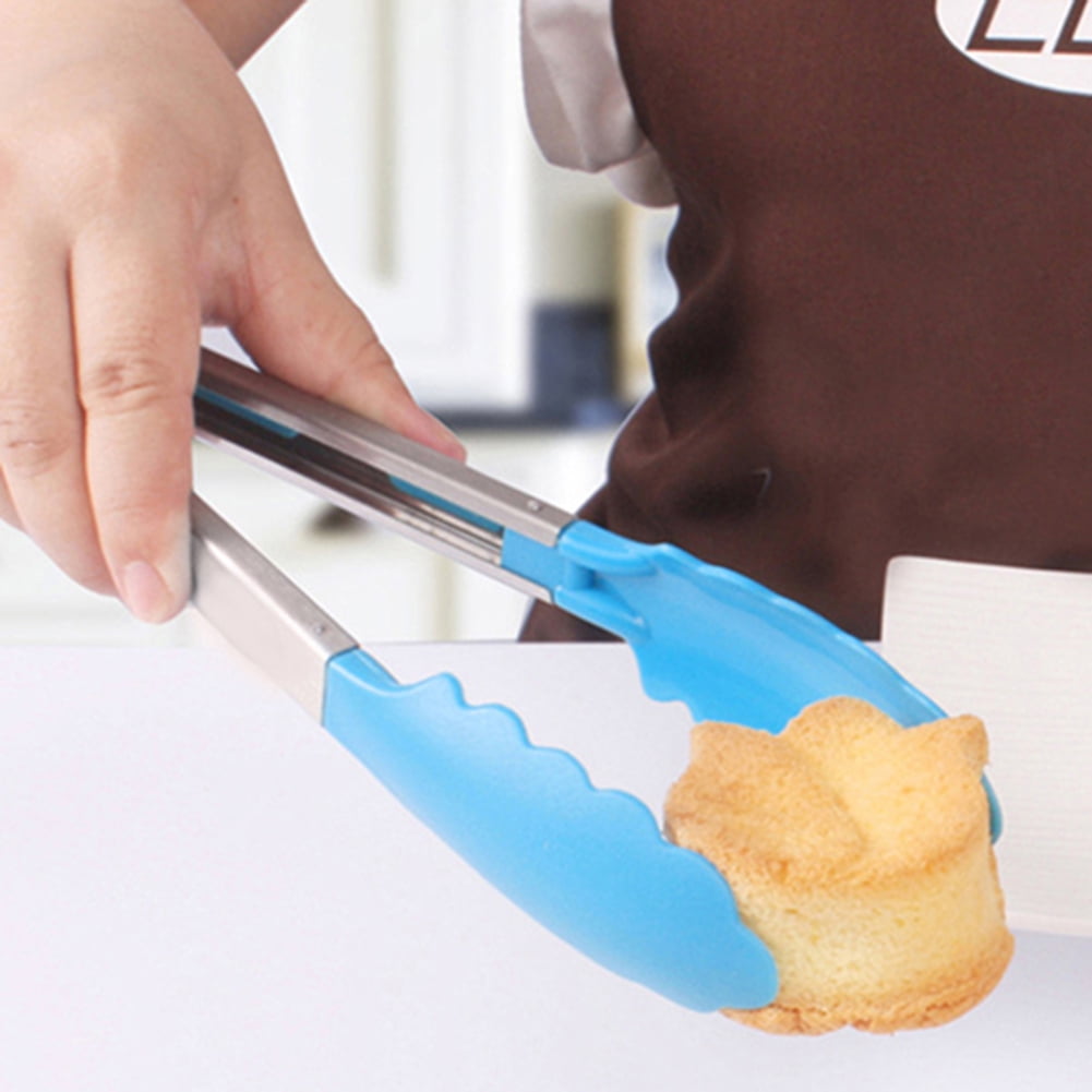 LIMEI Non-Stick 6.7" Stainless Steel Kitchen Tong