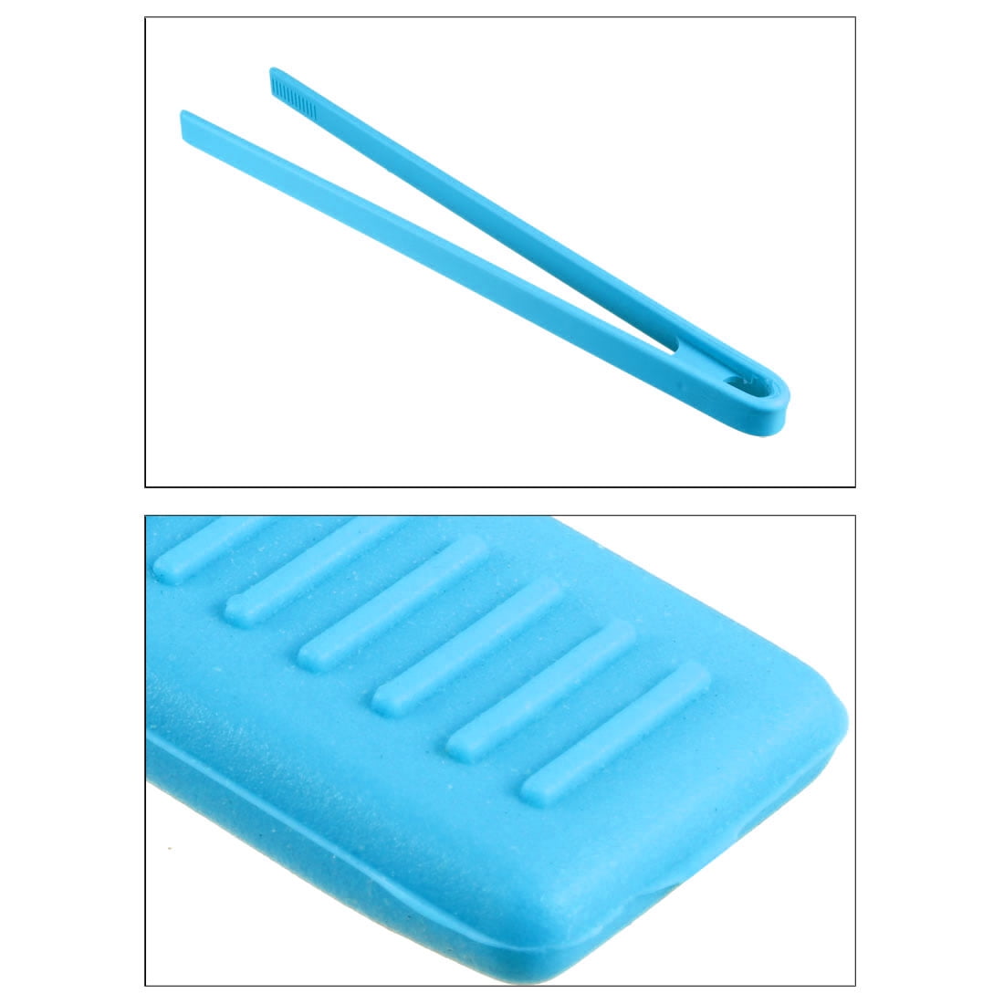 Uxcell Kitchen Trivet Tongs Heat Resistant Food Tongs for Cooking Utensil Silicone