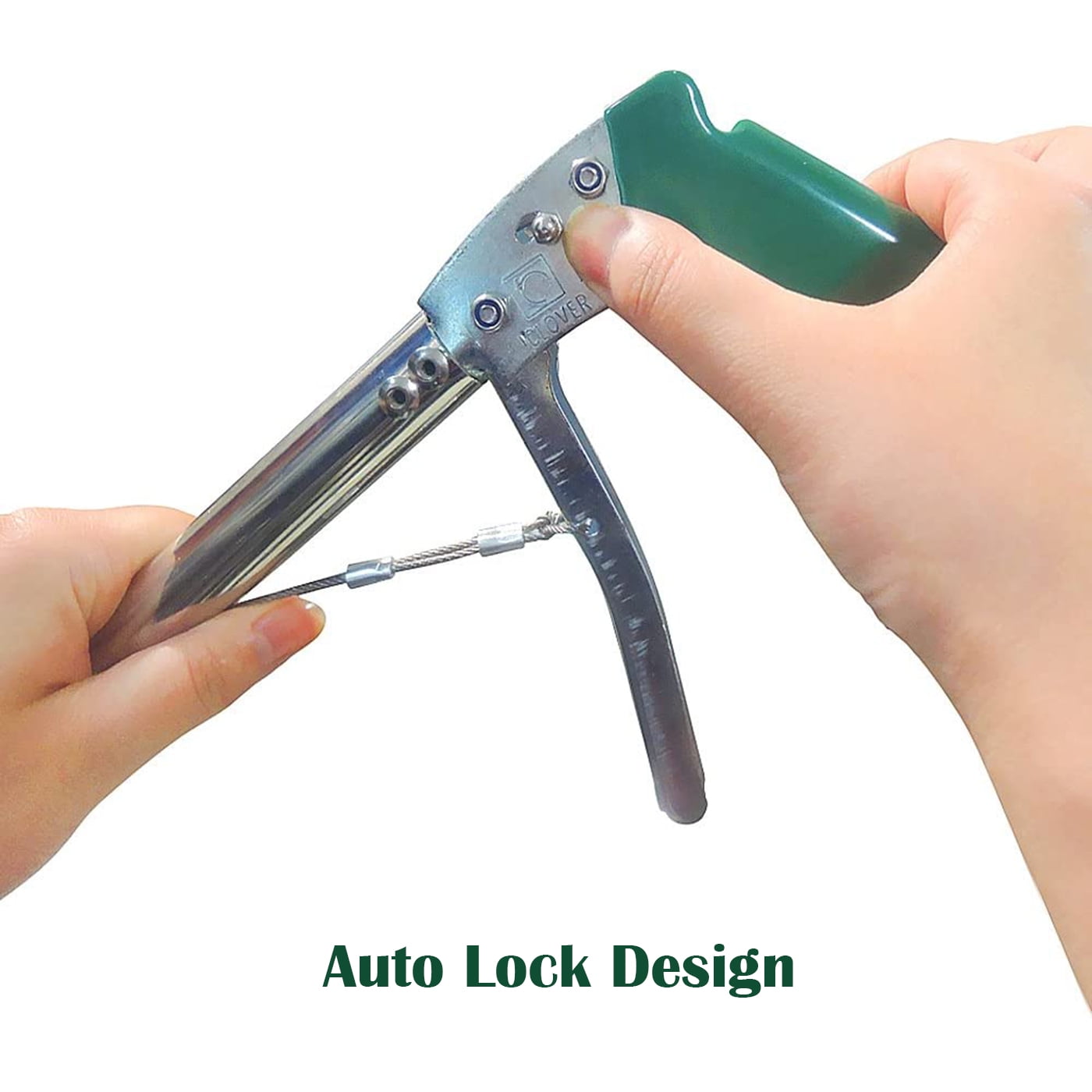 IC ICLOVER 47 inch Professional Standard Snake Tongs Reptile Grabber Rattle Snake Catcher Wide Jaw Handling Tool with Collapsible Stainless Steel Hook