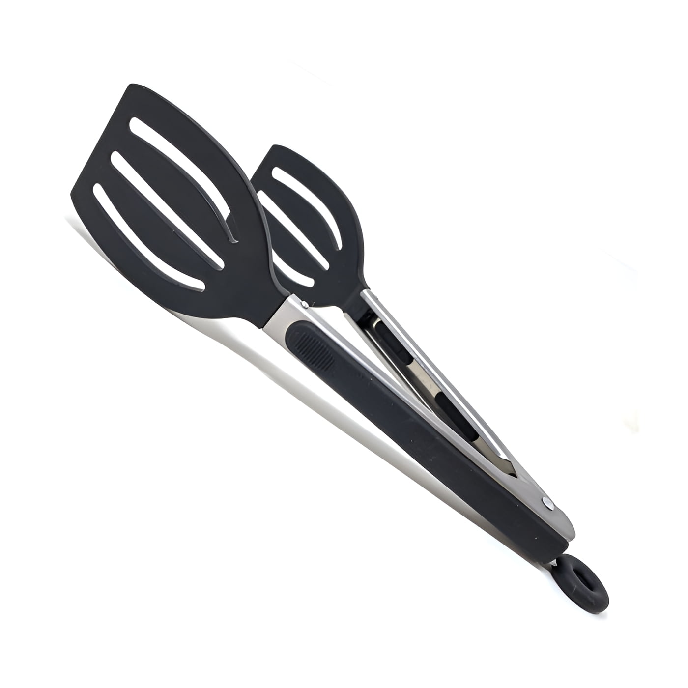 Norpro Grip-EZ 9 Inch Locking Spatula Tong, Shown