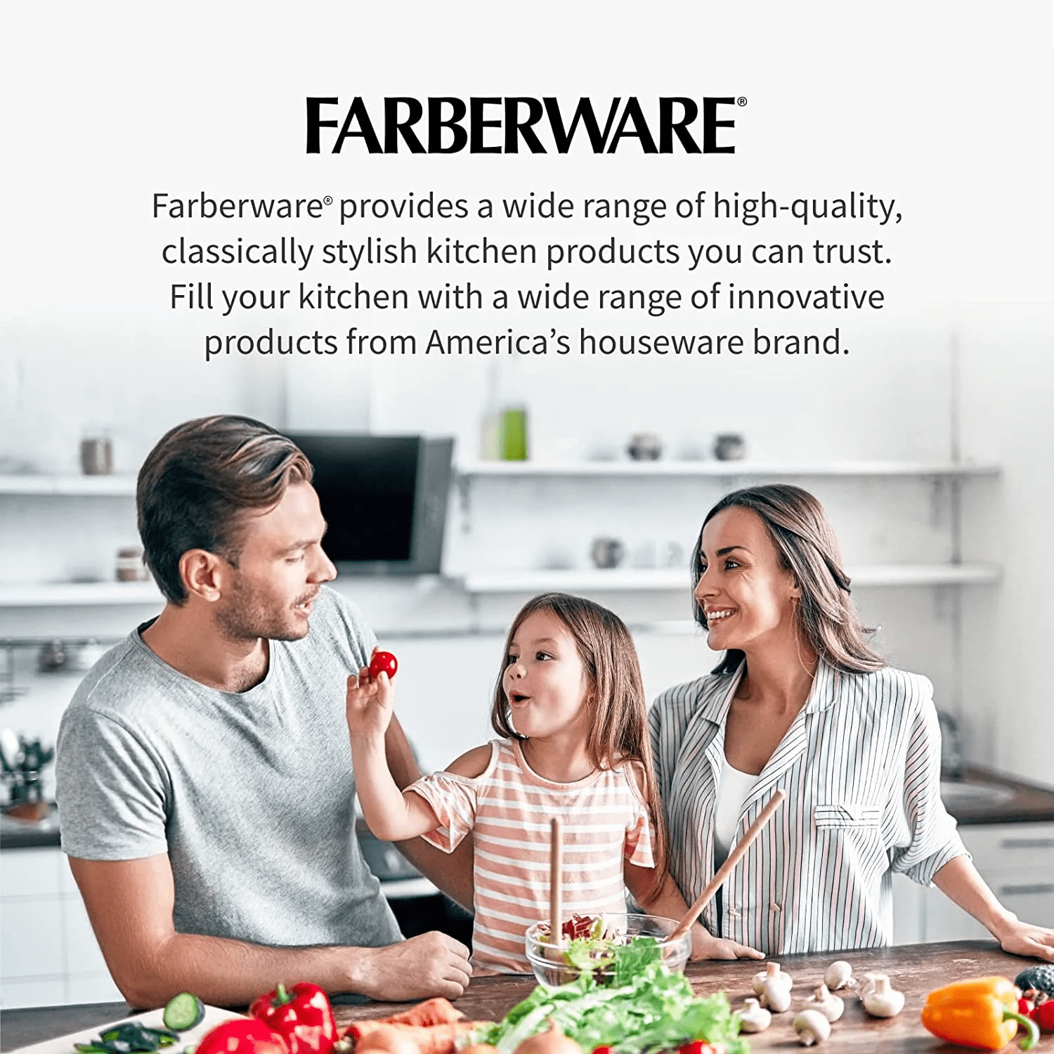 Farberware Professional Stainless Steel 7-Inch Flex Grip Multi-Use Serving Food Tongs