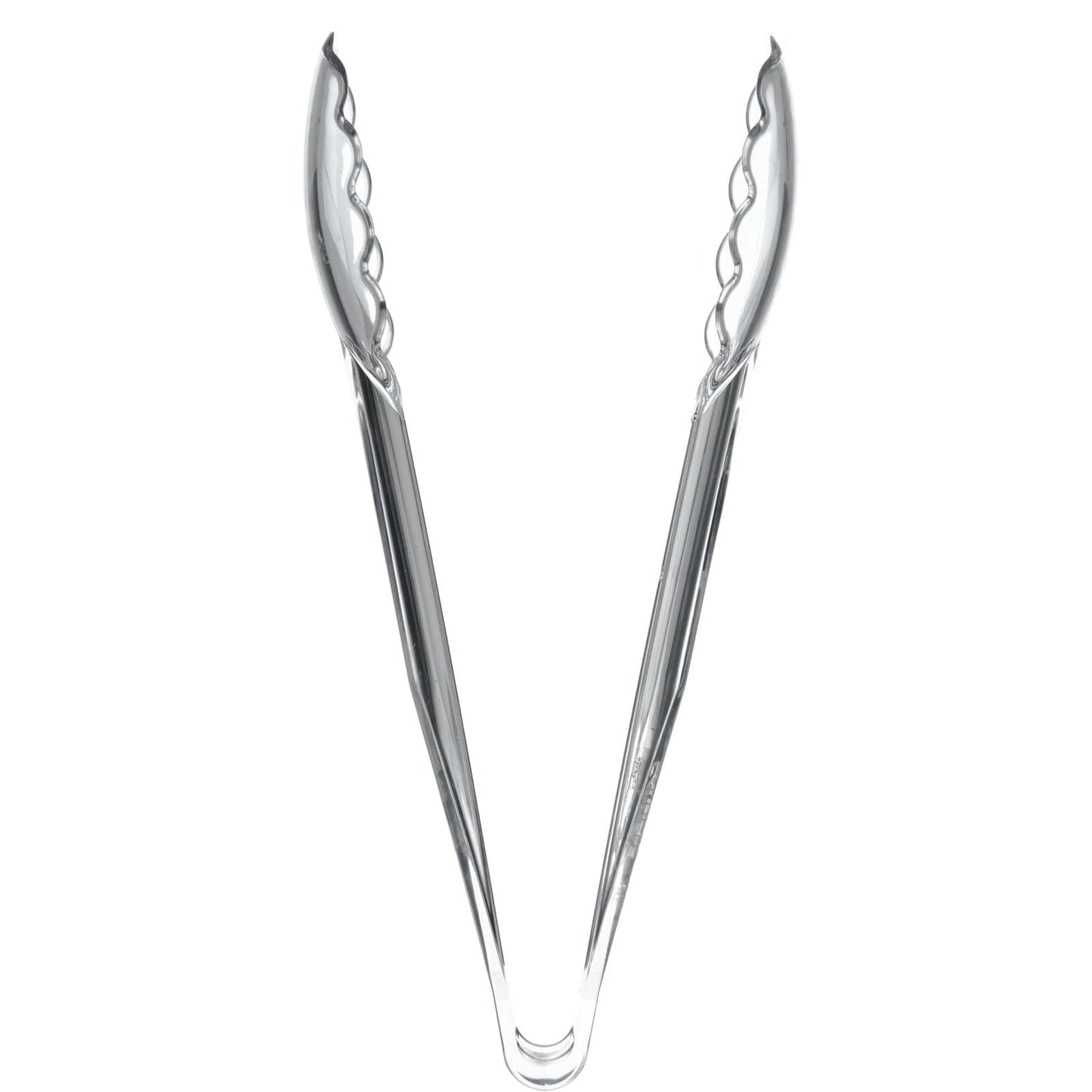 Carlisle Carly Utility Tong Clear, Polycarbonate, 9" Length | 1 Each