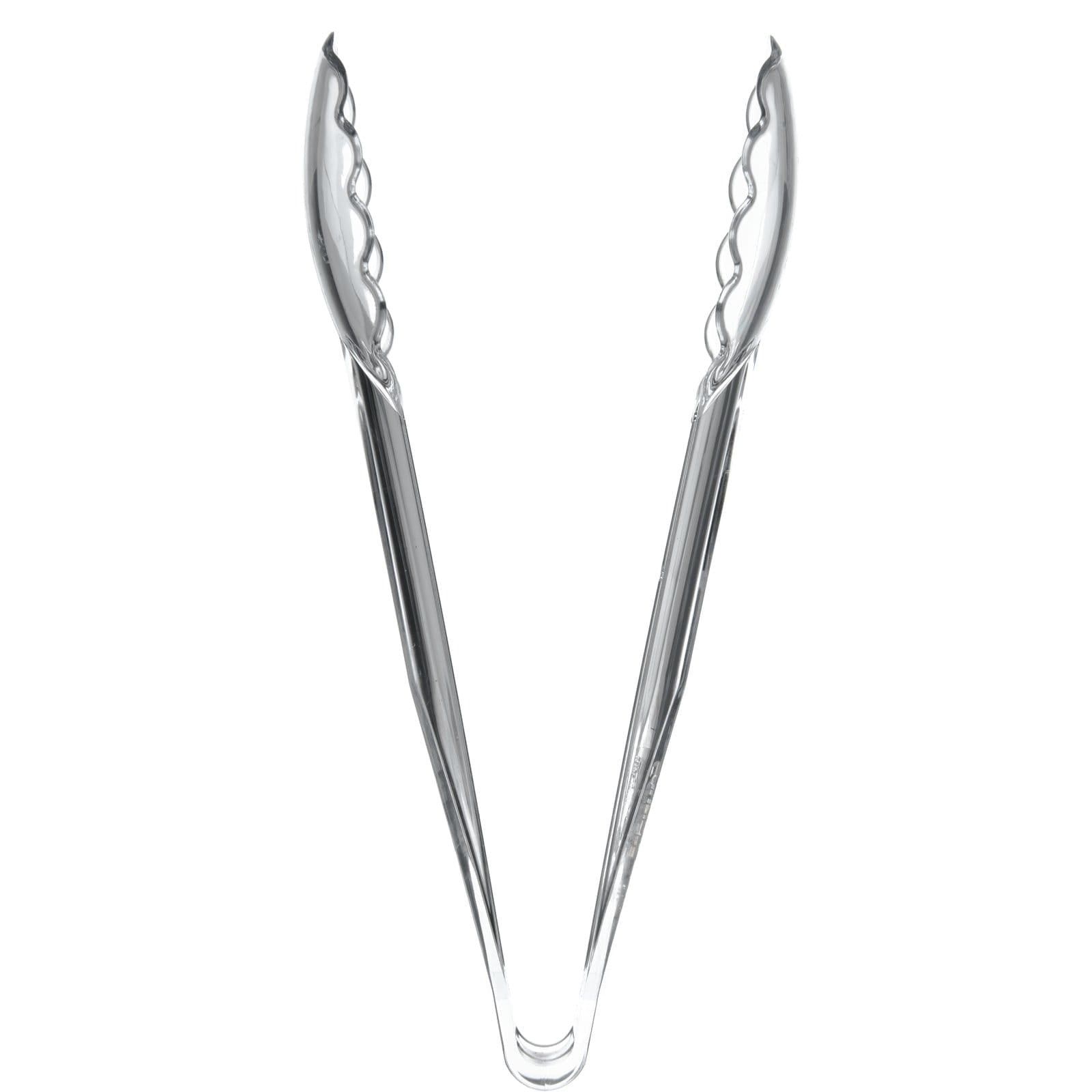 Carlisle Carly Utility Tong Clear, Polycarbonate, 9" Length | 1 Each
