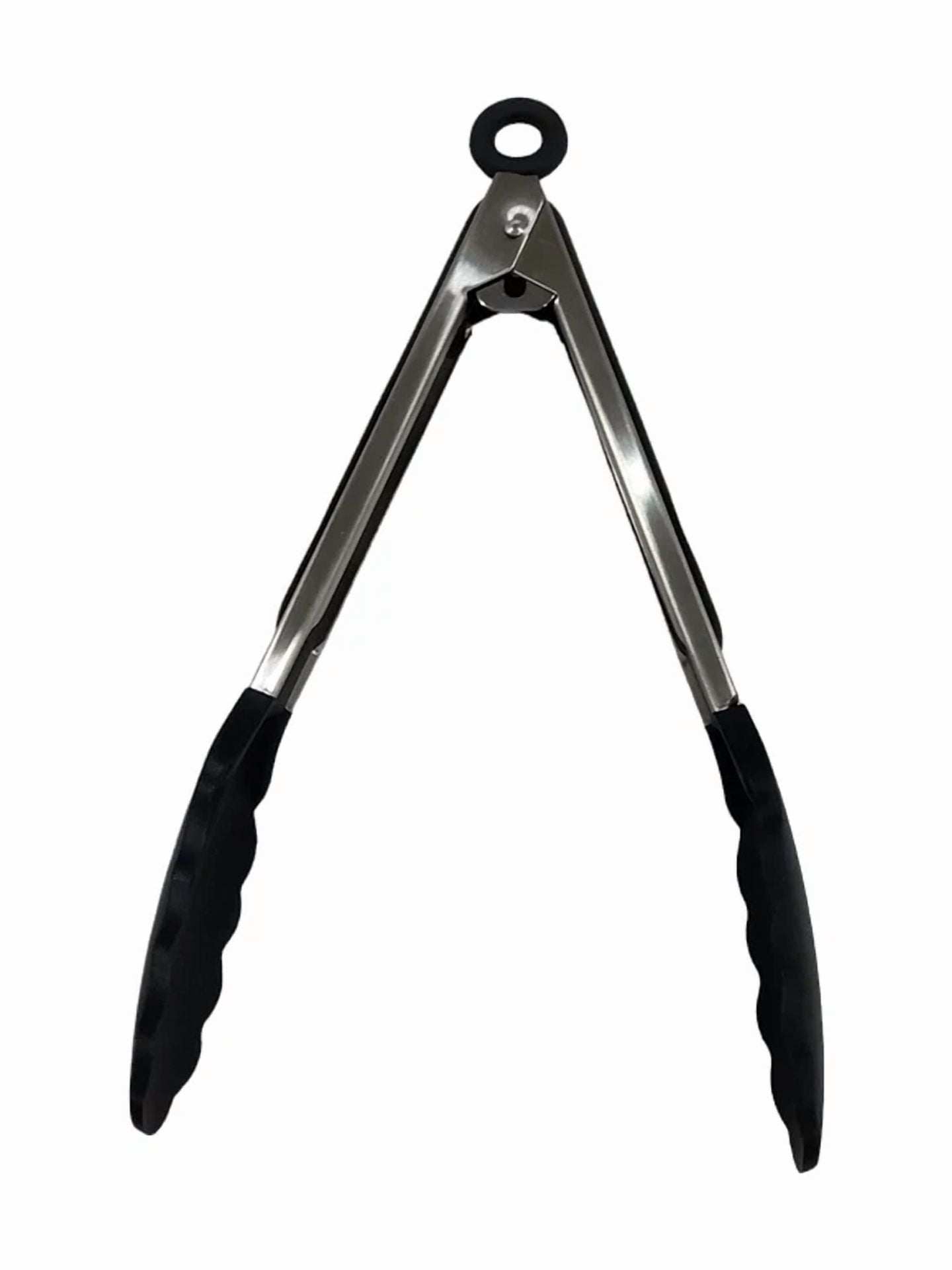 " Sleek And Functional Kitchen Tong Set 12In And 9In"