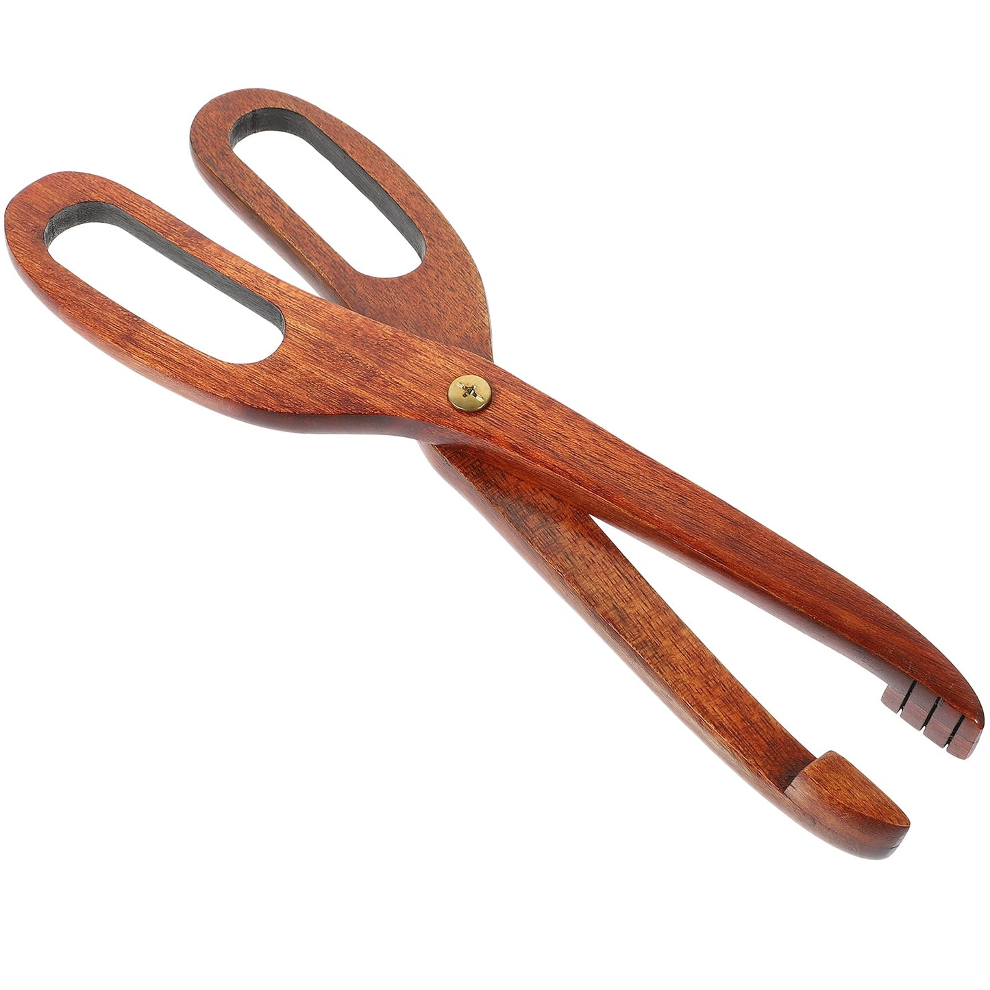 Buffet Tong Toaster Tong Multi-functional Food Tong Non-Stick Food Tong Reusable Wood Cooking Tong