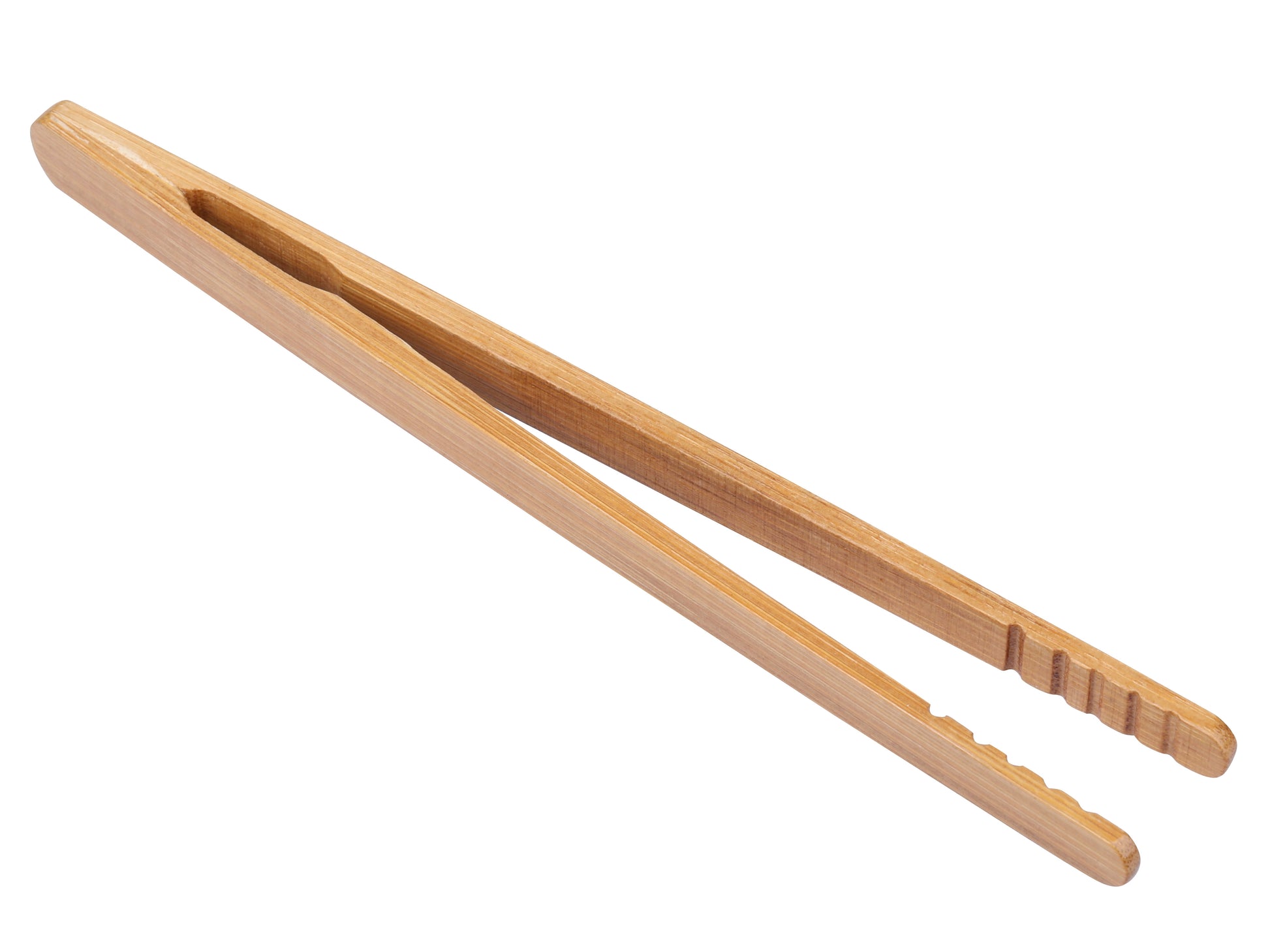 Toast Tongs Bamboo 7 Inch Set of 4 Wooden Tongs for Toaster Small Cooking Tongs Heat Resistant Natural Kitchen Utensils for Toast Bacon Pickles Bagels Bread Serving