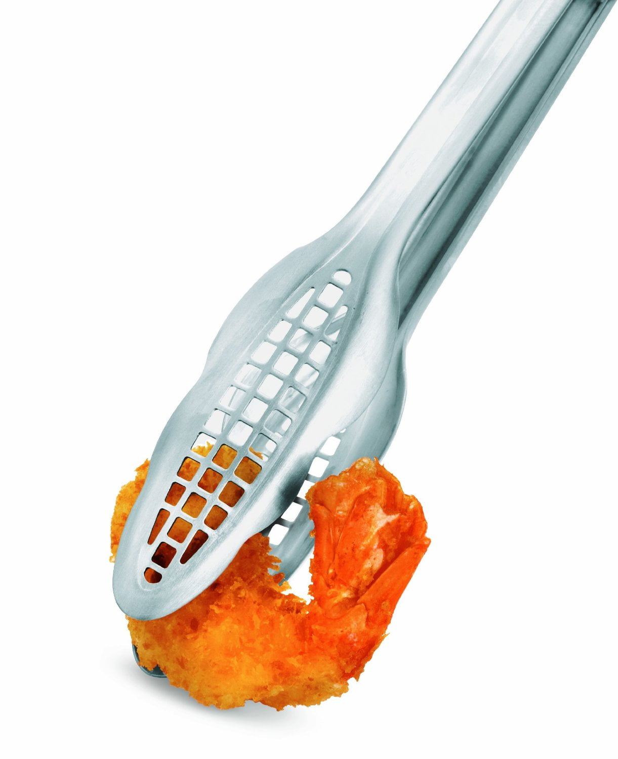 Cuisipro Stainless Steel Narrow Grill/Fry Tongs, 12-1/2-Inch