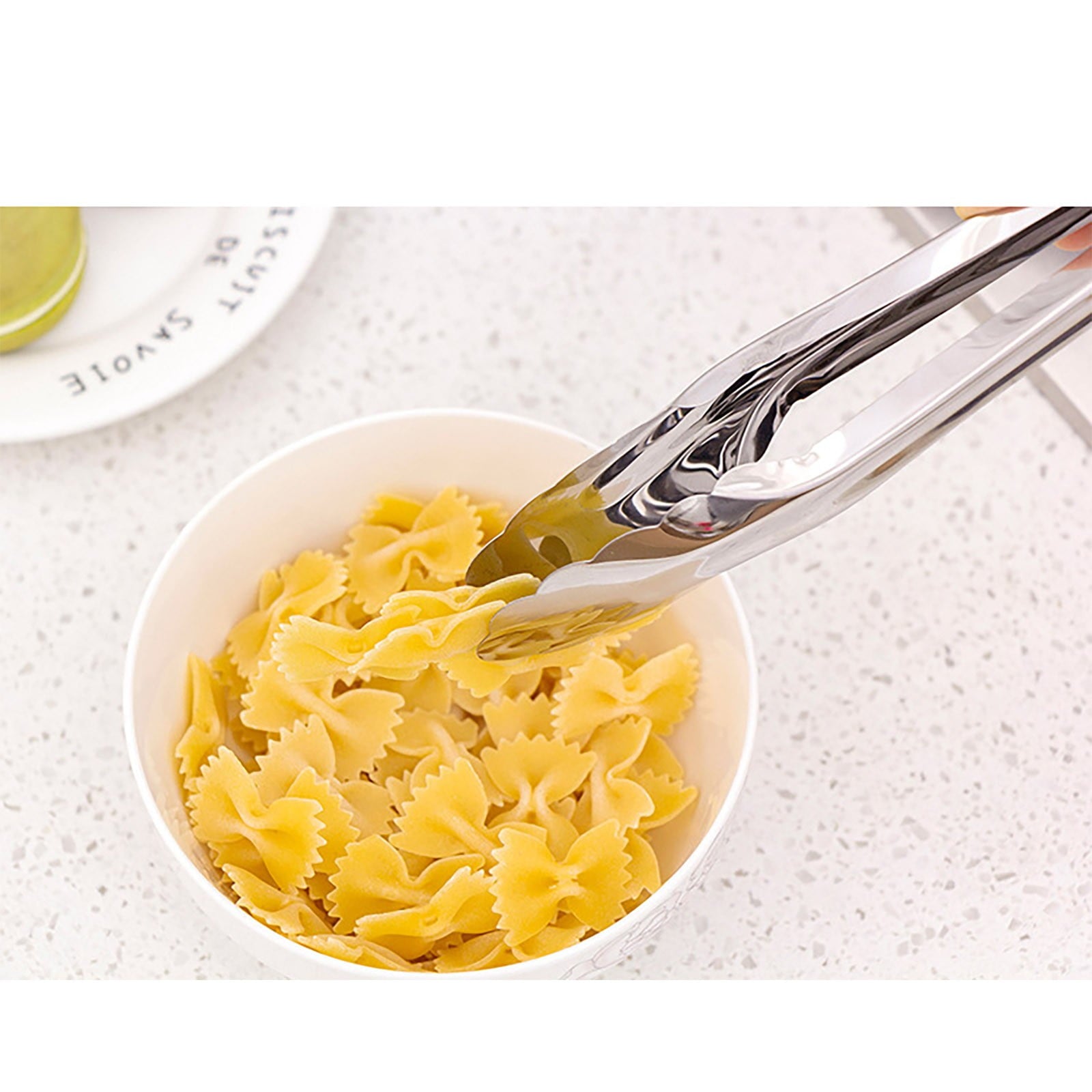 Zeceouar Items for Home Stainless Steel Barbecue Clip Kitchen Household Baked Food Clip Bread Clip