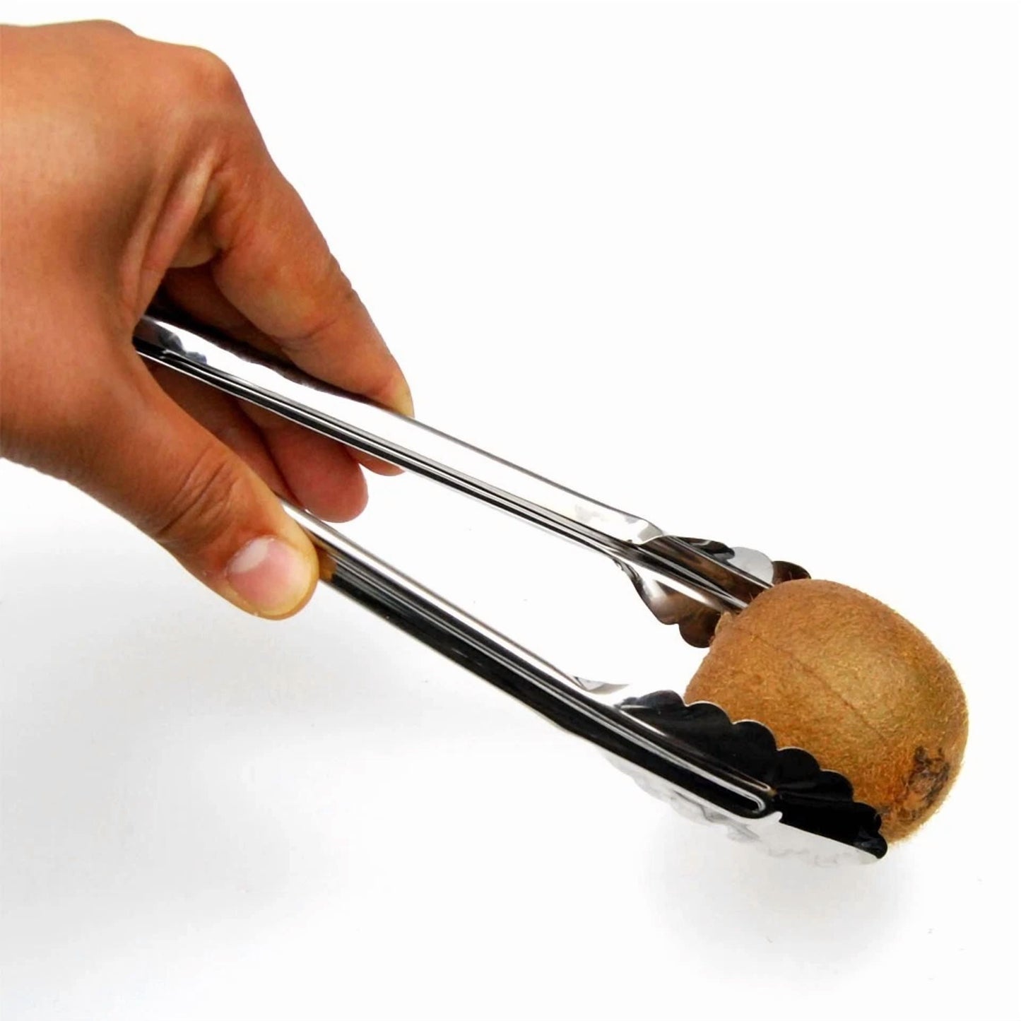 Kitchen Tongs Food Tongs Clamp Serving Easy Locking Vegetable Bread (4 Pcs)