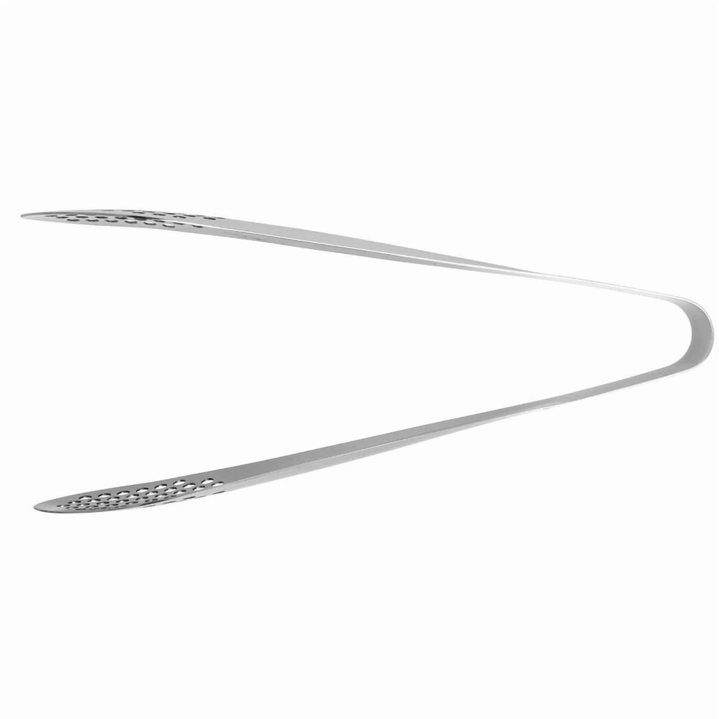 Hubert® Perforated Utility Tong Stainless Steel - 8 1/2"L