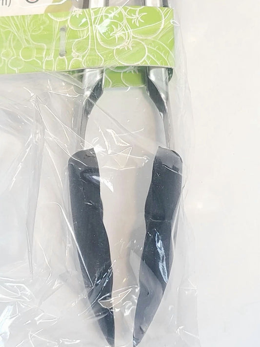 1 Pcs Premium Stainless Steel Kitchen Tongs - Heat Resistant Cooking Tongs Assor