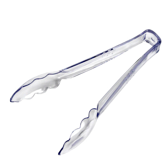 Chef Craft Select Plastic Food Tongs, 9 inches in Length, Clear