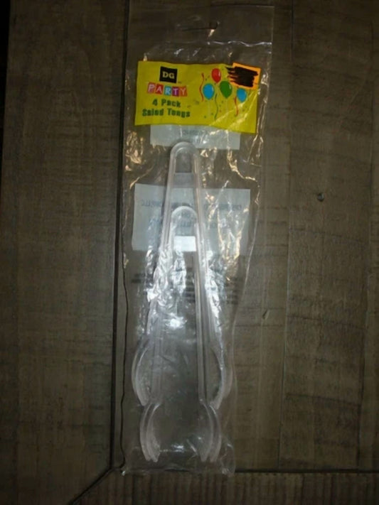 Dg Party 4 Pack Salad Tongs New