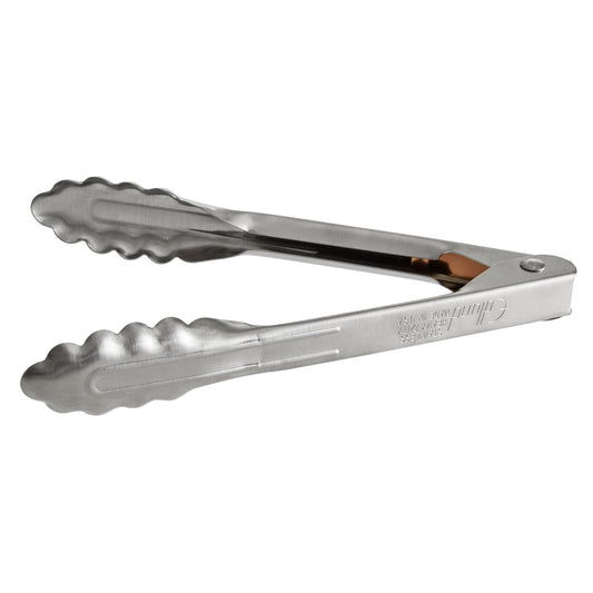 Edlund 4407HDL 44 Series 7" Heavy-Duty Scallop Utility Tongs with Lock