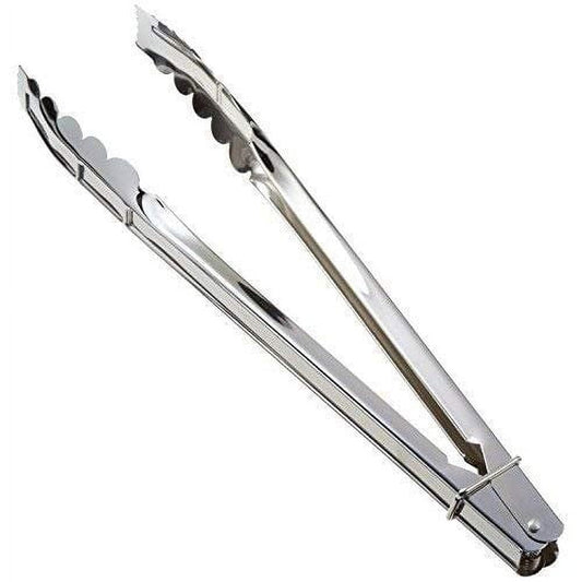Tongs Long Chrome 12"