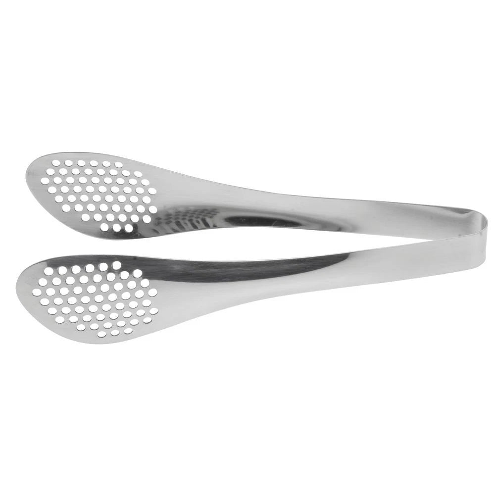 Hubert® Perforated Utility Tong Stainless Steel - 8 1/2"L