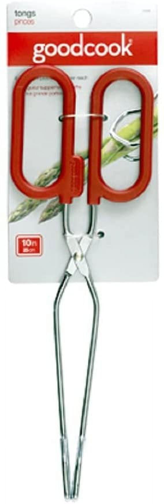 Kitchen Tongs SS RED 10"