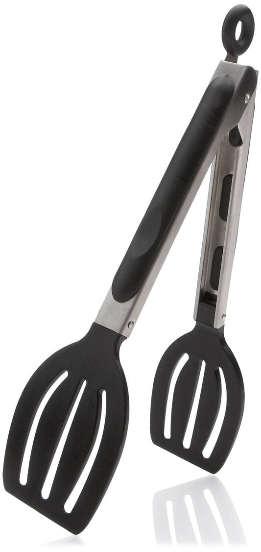 Norpro Grip-EZ 9 Inch Locking Spatula Tong, Shown