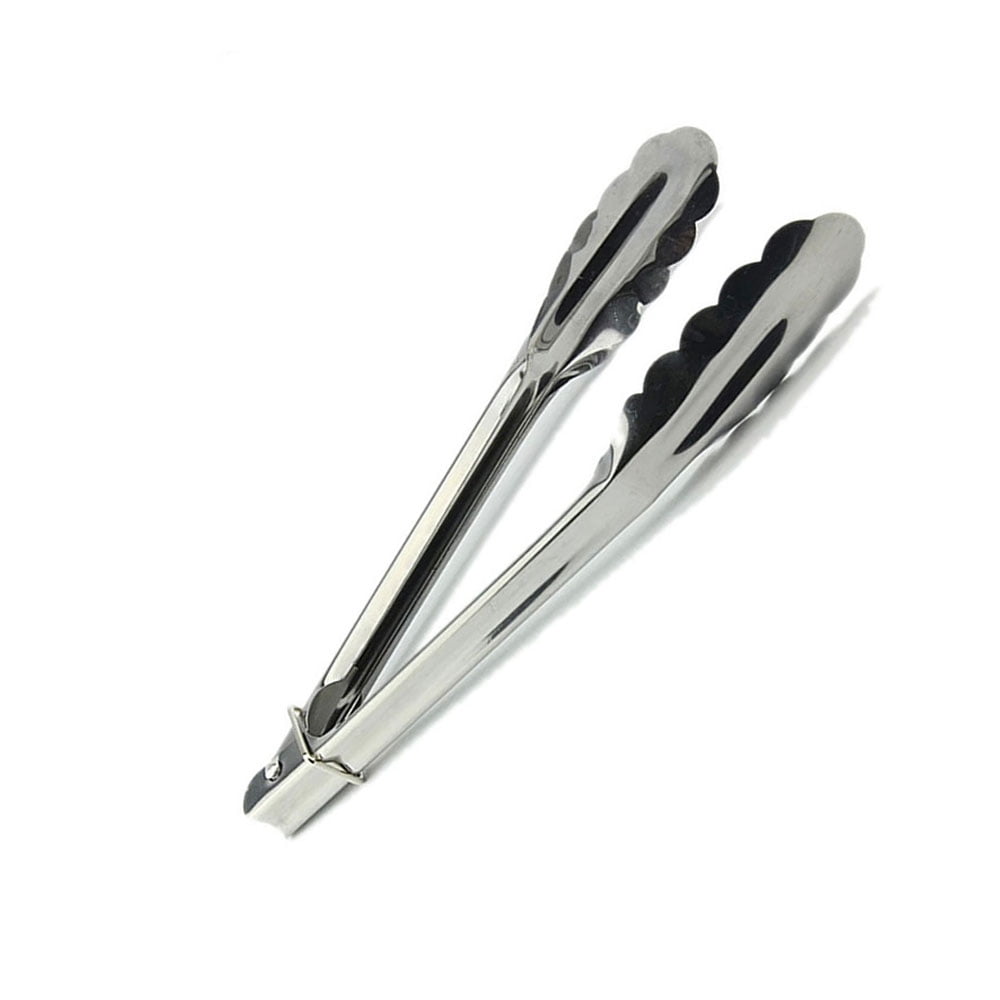 2 Kitchen Stainless Steel Tong 12" 14" Set Food BBQ Salad Grill Serving Utility