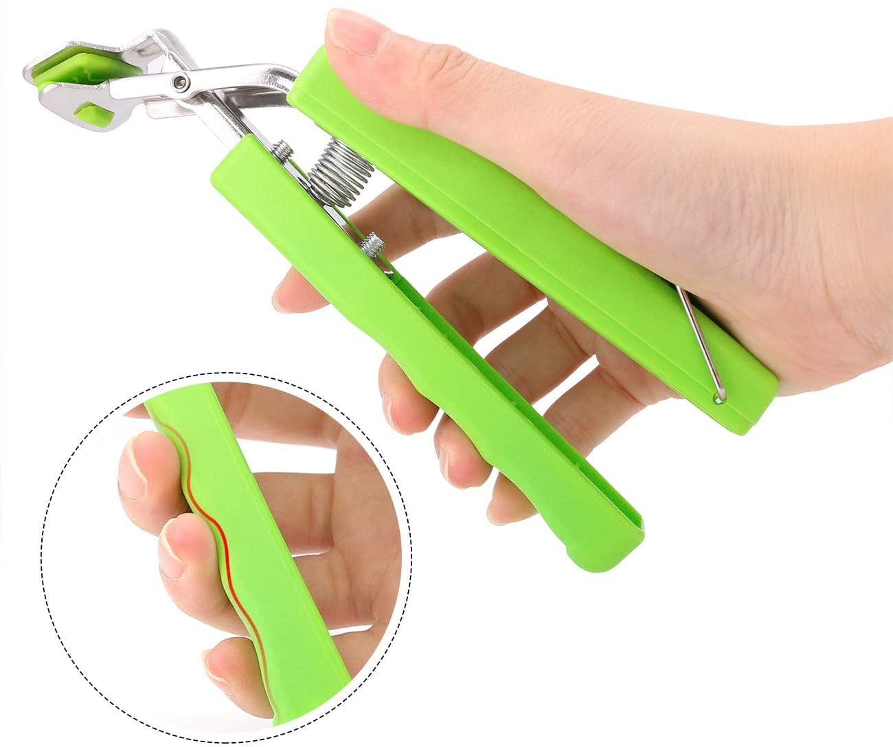 Set of Two Gripper Clips for Moving Hot Plate or Bowls with Food Out, from Pressured Cooker, Microwave, Oven, Air Fryer.