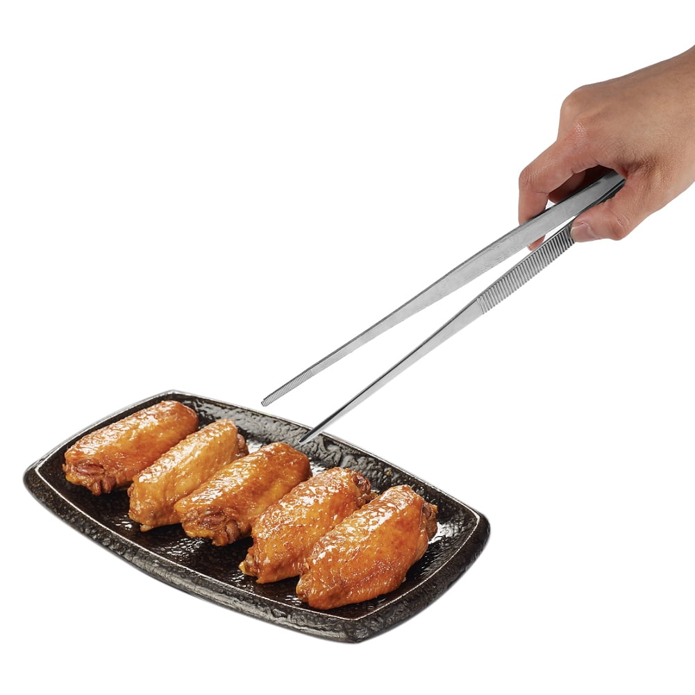Fyydes Rust Resistant Stainless Steel Tweezer Food Tong