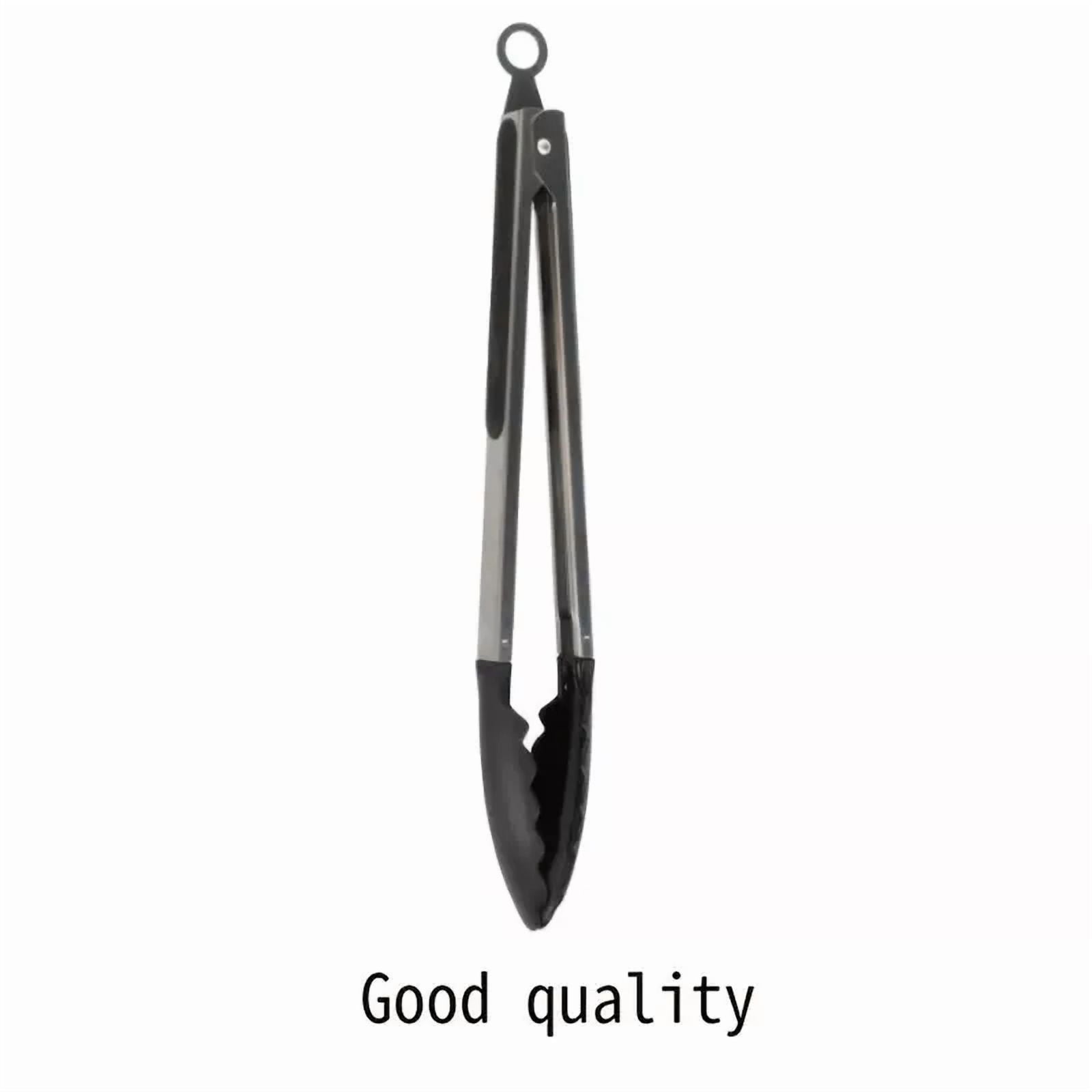 Set Of 3 Stainless Steel Kitchen Tongs Set 12 Inches For Cooking Bbq Salad